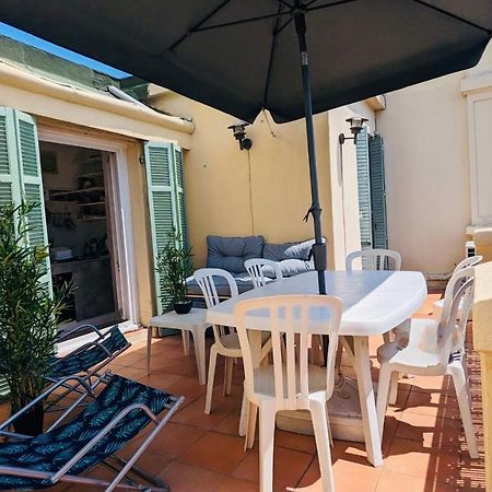"Studio Ensoleille A Deux Pas Des Plages Avec Sa Grande Terrasse Privee !" Nizza Exterior foto