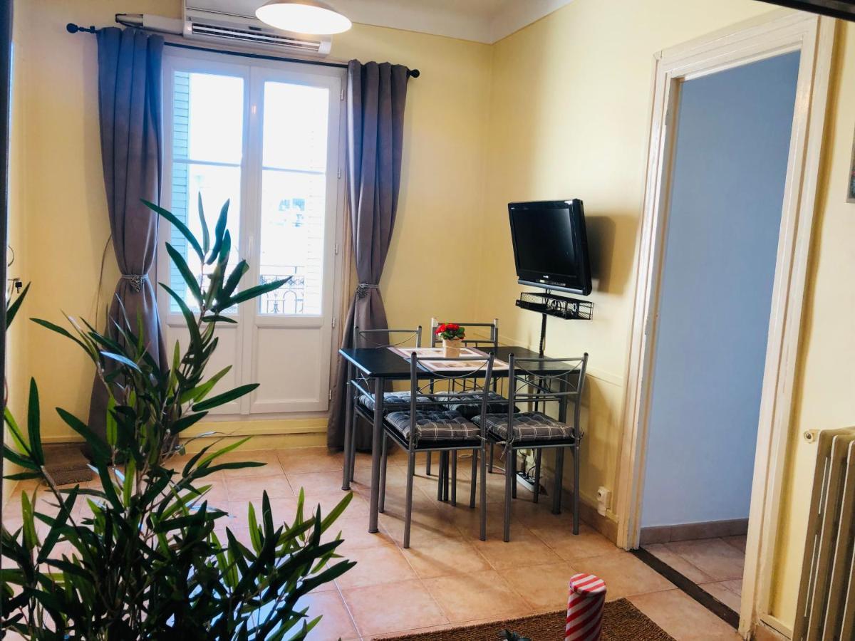 "Studio Ensoleille A Deux Pas Des Plages Avec Sa Grande Terrasse Privee !" Nizza Exterior foto