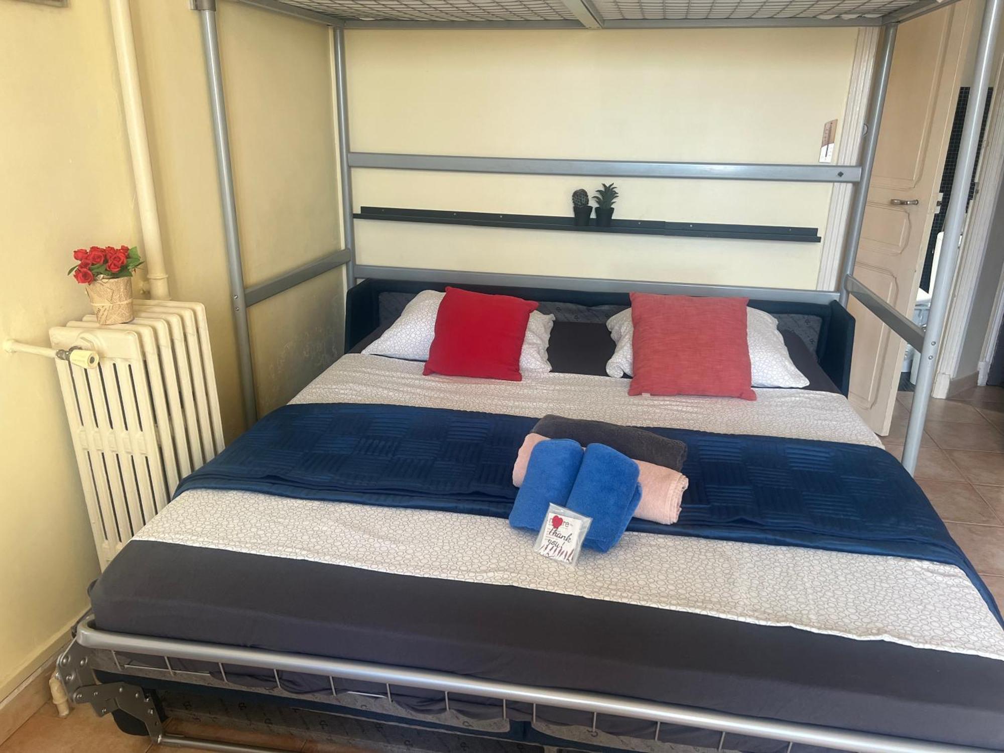 "Studio Ensoleille A Deux Pas Des Plages Avec Sa Grande Terrasse Privee !" Nizza Exterior foto
